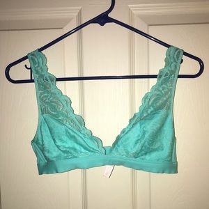 Pink by Victoria’s Secret bralette in turquoise